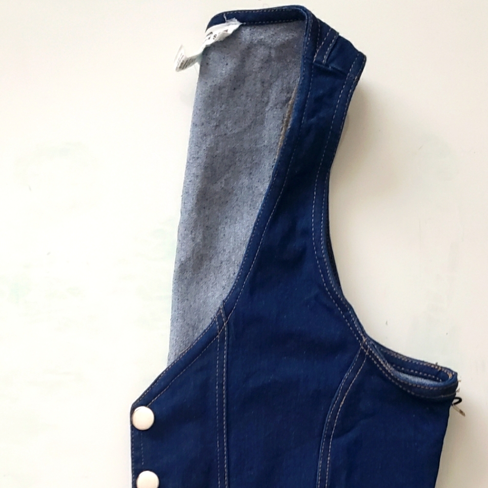 DENIM VEST - Picture 2 of 4